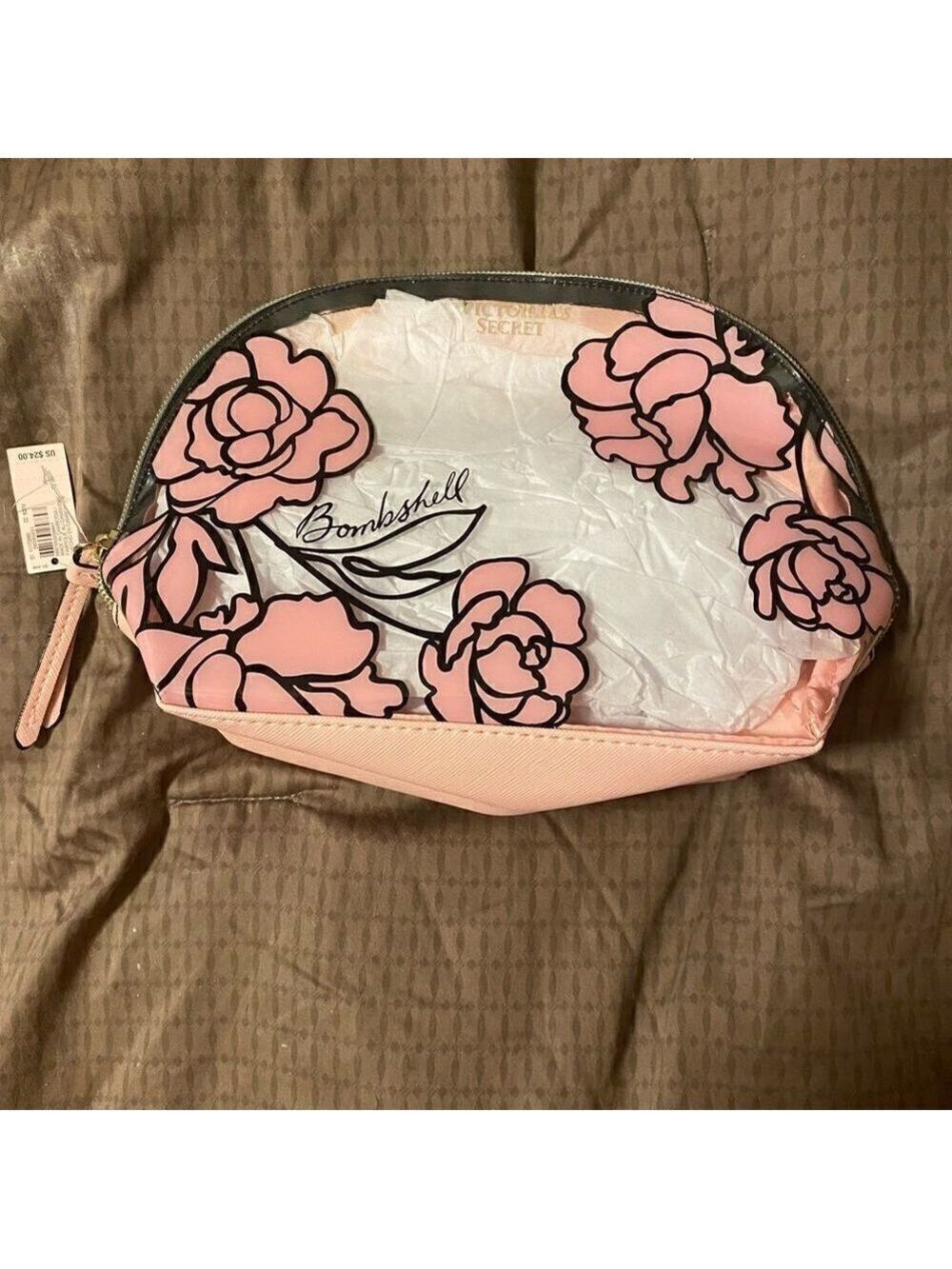 Victoria secret bombshell make up bag